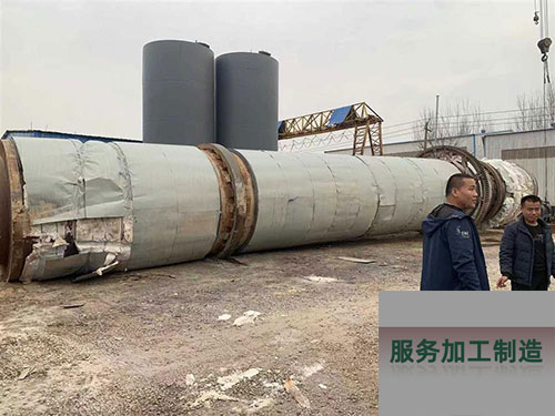 出售直径2.6x22米重型滚筒烘干机 二手矿渣铁渣滚筒烘干设备 性能稳定